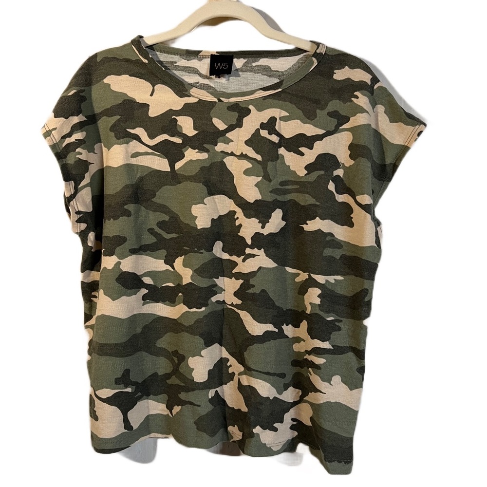 Anthropologie W5 Camo Shirt